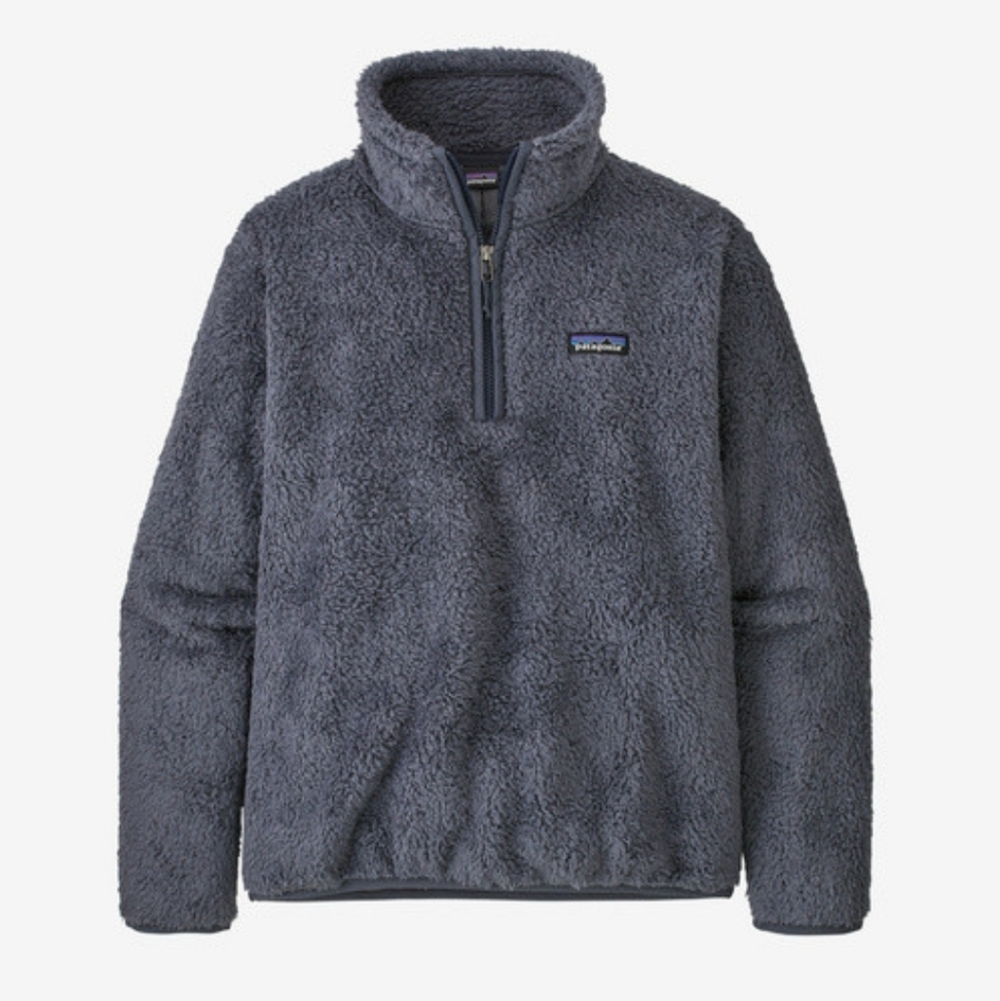 Patagonia Los Gatos 1/4 Zip Fleece Sherpa Cozy Women's Jacket/ Medium